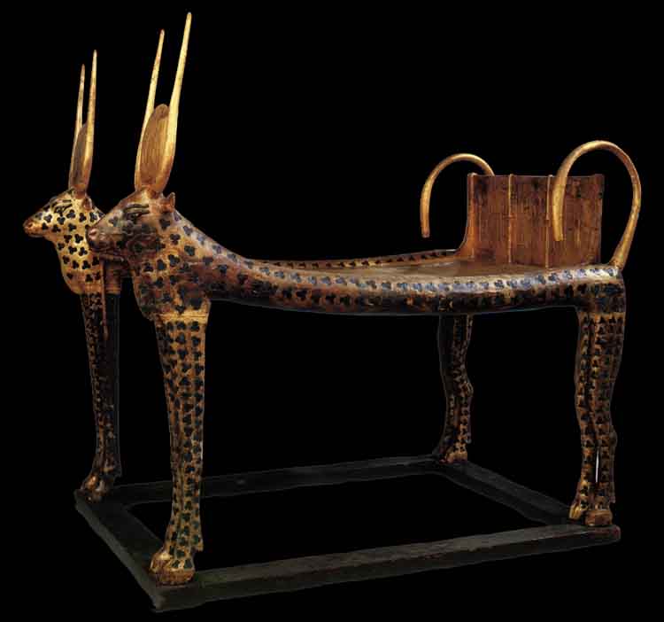Tutankhamon'un yatağı
